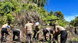 Polres Maybrat Dukung Ketahanan Pangan Melalui Penanaman Jagung di Kampung Kambuwifa 2 IMG 20260226 WA0021