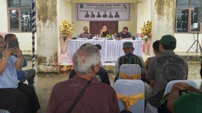 DPR Kota Sorong Reses I 2026 di Dapil IV, Respon Sejumlah Keluhan Warga 25 Pimpinan dan anggota DPRK Daerah Pemilihan (Dapil) IV Kota Sorong melaksanakan Reses Tahap I di Kantor Kelurahan Malabutor, Distrik Sorong Manoi, Kamis (26/2/2026)/Foto: Suzan