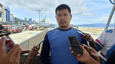 Plt Kepala UPTD Pengelola Sarana dan Prasarana Teknis Perhubungan Dishub Kota Ambon, D.A. Gino Pattiasina / Foto : Ist