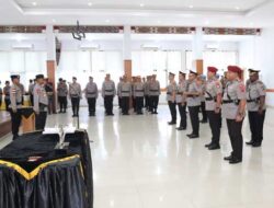 Kapolda Pimpin Sertijab Sejumlah Pejabat Polda Papua, Ini Penegasannya
