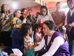 Tancap Gas di Awal 2026, Lisa Wattimena Sambangi 2 Posyandu di Ambon