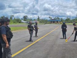Olah TKP Penembakan di Bandara Koroway Batu : Ini Hasilnya