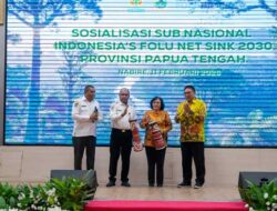 Kemen LHK-Pemprov Papua Tengah Gelar Sosialisasi Indonesia’s Folu Net Sink 2030