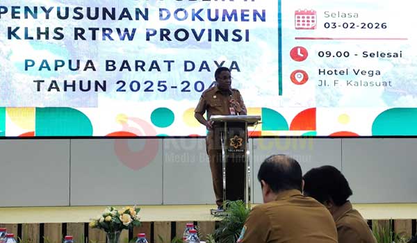 Pj Sekda PBD Konsultasi Publik II KLHS RTRW 25 45