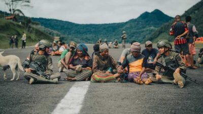 Satgas Damai Cartenz di Kiwirok