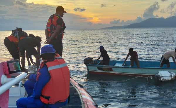 Tim SAR Gab cari nelayan jatuh dari Longboat di SBB