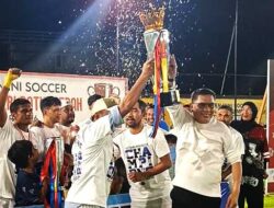 Tutup Turnamen Mini Soccer Piala Raja Negeri Batu Merah, Ini Janji Wali Kota Ambon