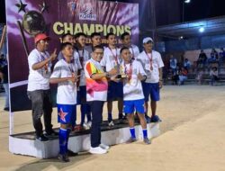 Tutup Turnamen Gawang Mini, Wali Kota Ambon Umumkan 2 Agenda Berikut