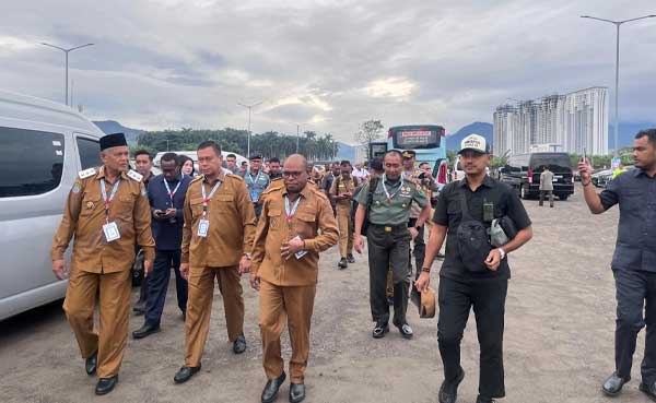 Pemkot Sorong Hadiri Rakornas di Sentul, Komit Perkuat Sinkronisasi Kebijakan Pusat-Daerah 1 Walkot Sorong Wawali Rakornas Sentul 2026