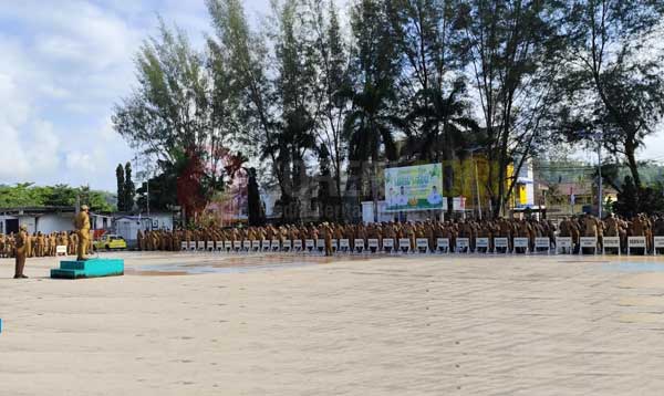 Apel Gab ASN PBD Pasca Libur Nyepi Lebaran
