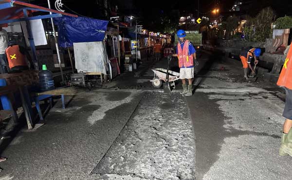 Pekerjaan Preservasi Jalan di Batu Merah Telah Berjalan 3 BPJN Mal Preservasi Jalan Rusad Butu Merah3