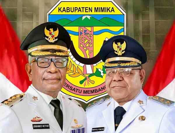 Bupati Wabup Mimika Lantik