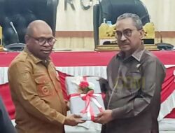 DPRD Kota Sorong Gelar Paripurna Penyerahan LKPJ 2025