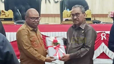 DPRD Kota Sorong Gelar Paripurna Penyerahan LKPJ 2025
