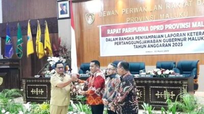 DPRD Maluku Paripurna LKPJ Gub 2025