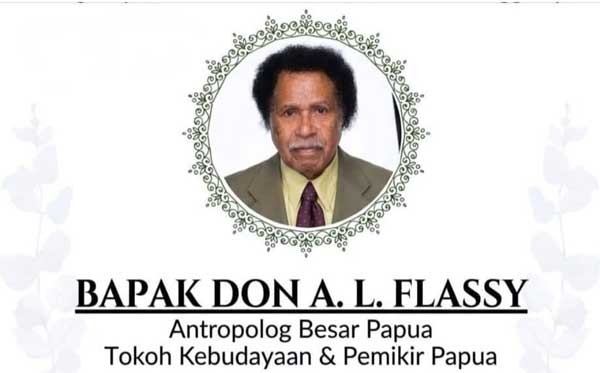 Penghormatan Terakhir untuk Don A.L. Flassy, Pejuang Pemekaran PBD 3 Don Flassy Tutup usia