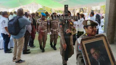 Penghormatan Terakhir untuk Don A.L. Flassy, Pejuang Pemekaran PBD