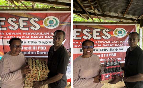 Reses I DPRP PBD 2026 : Ethy Sagrim Jaring Aspirasi di Distrik Salawati Tengah 2 Ethy Sagrim Reses I 2026 Kp Waliam Salawati Tengah2