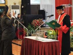 Frids Bernard Indow Resmi Jabat Wakil Ketua III DPRP Papua Barat