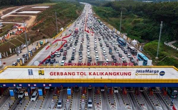 Gerbang Tol Kali Kankung Foto Ist