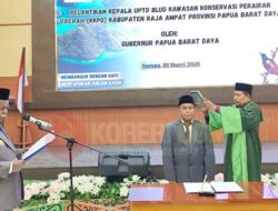 Kepala UPT BLUD KKPD Raja Ampat Berganti, Gubernur PBD Harap Ada Inovasi Baru