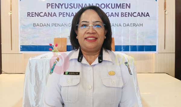 Herlin D. Sasabone Kepala BPBD Kota Sorong2