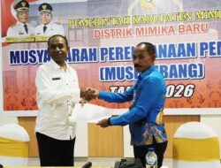 Musrenbang Mimika Baru Hasilkan 280 Usulan, Kadistrik: Sejalan Visi Misi Bupati-Wabup