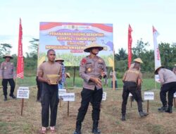 Polda PBD Tanam Jagung Pipil Serentak Dukung Ketahanan Pangan