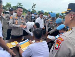Antasipasi Penyalahgunaan, Polda PB Pengecekan Kelayakan Senjata Api Personel