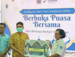 Rayakan HPN di Bulan Ramadan, PWI PBD-KPI RU VII Kasim Berbagi Kasih dengan Lansia dan Anak Disabilitas