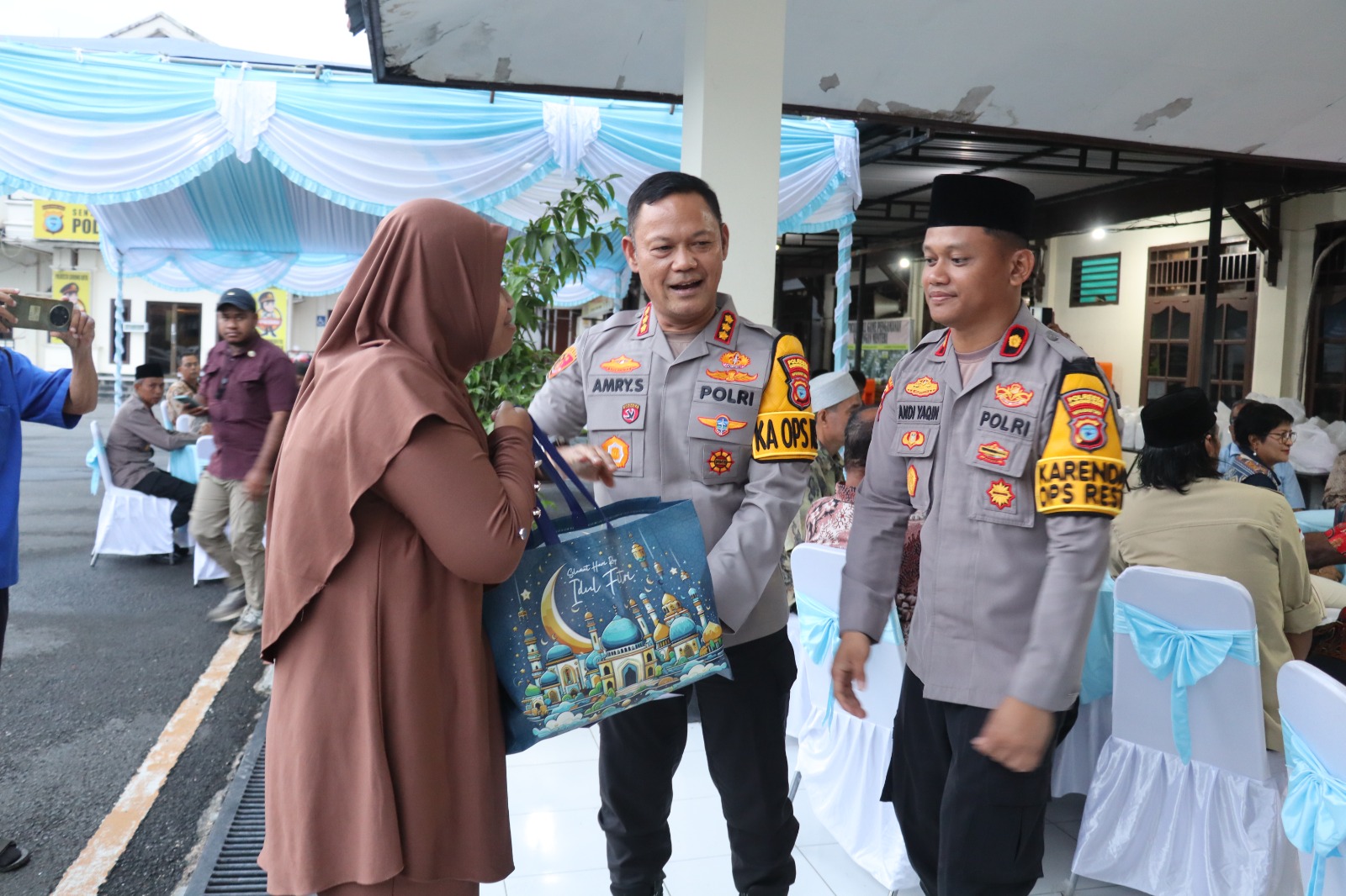 Gelar Buka Puasa Bersama, Polresta Sorong Kota Santuni Warakawuri dan Kaum Dhuafa 1 IMG 20260313 WA0053