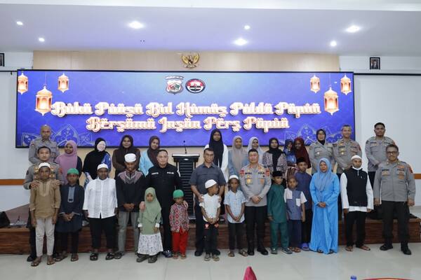 Buka Puasa Bersama Insan Pers-Komunitas Anak Muslim Wamena, Ini Harapan Polda Papua 2 IMG 20260314 WA0004 1
