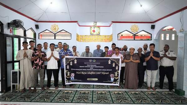 Suasana Haru dan Penuh Sukacita Warnai Momen Perayaan Lebaran di Lapas Biak 3 IMG 20260321 WA00552