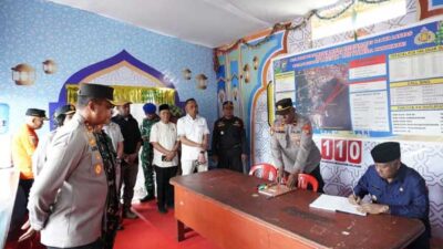 Kapolda PB Gub DM Kesiapan Pengaman Lebaran