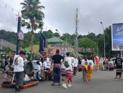 Umat Hindu Ambon Gelar Pawai Ogoh-ogoh Sambut Nyepi 2026
