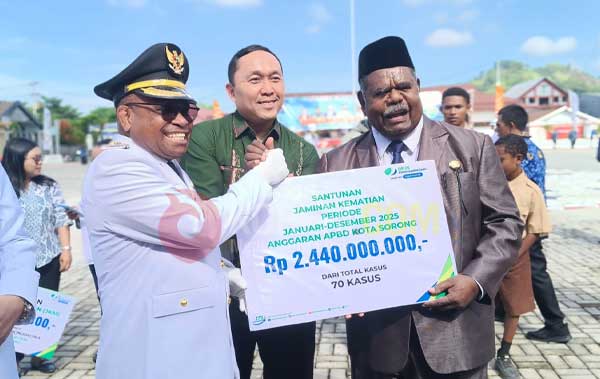 Pemkot Sorong BPJS TK Santuni 5 Ahli Waris