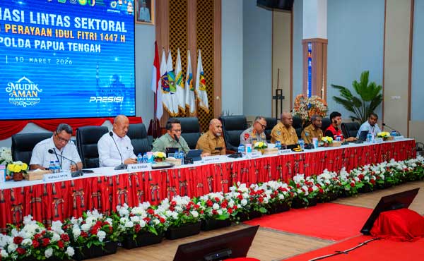 Pemprov PT Rakor Lintas Sektor Pengamanan Idulfitr1