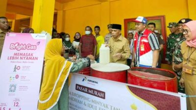 Pertamina Pemkot Tual gelar Pasar Murah 1447 H