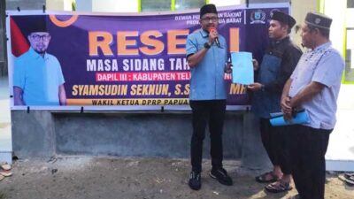 Reses I 2026, Wakil Ketua II DPRP PB Kunjungi Panti Asuhan Al Maun Bintuni