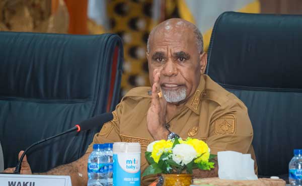 Rakor Ops Ketupat Noken 2026 Perkuat Pengamanan Jelang Idul Fitri di Papua Tengah 2 Wagub PT Deinas Geley