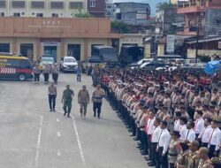 Wali Kota Ambon Pimpin Apel Gelar Pasukan Ops Ketupat Salawaku 2026
