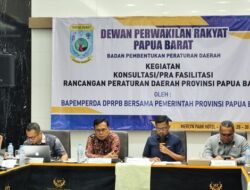 Bapemperda-Kemendagri Tuntaskan Pembahasan 9 Rancangan Produk Hukum Daerah Papua Barat