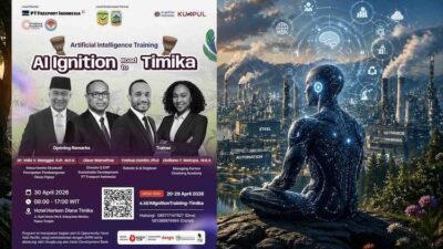 PTFI Dukung Program KEPPOKP Akselerasi Literasi AI di Tanah Papua