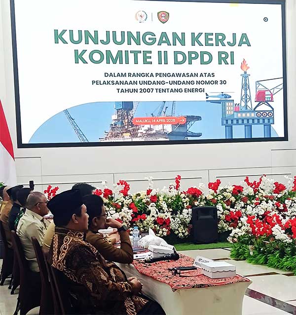 Waket DPRD Maluku Hadiri Kunker Komite II DPD RI di Ambon, Sampaikan Harapannya 2 Asis Sangkala Kunker DPD RI2
