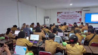 BKPSDM Papua Tengah Gelar Bimtek Tingkatkan Kompetensi Pengelola Kepegawaian 32 OPD 26 BKPSDM PT Bimtek Pengelola Kepegawaian