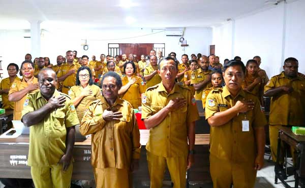 BKPSDM Papua Tengah Gelar Bimtek Tingkatkan Kompetensi Pengelola Kepegawaian 32 OPD 3 BKPSDM PT Bimtek Pengelola Kepegawaian3