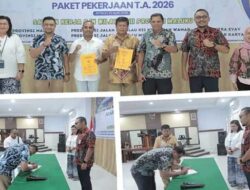 BPJN Maluku Teken Kontrak 2 Paket Preservasi Jalan di 4 Pulau, Samosir Ingatkan Ini