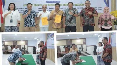 BPJN Maluku Teken Kontrak 2 Paket Preservasi Jalan di 4 Pulau, Samosir Ingatkan Ini 35 BPJN Maluku Tekan 2 Kontrak Paket Jalan 4 Pulau