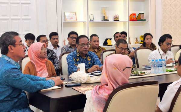 BWS Gub Mal Pertemuan Bahas Infrastruktur