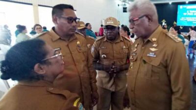 Bupati JR Arahan Kepala Distrik n BKPSDM Mimika